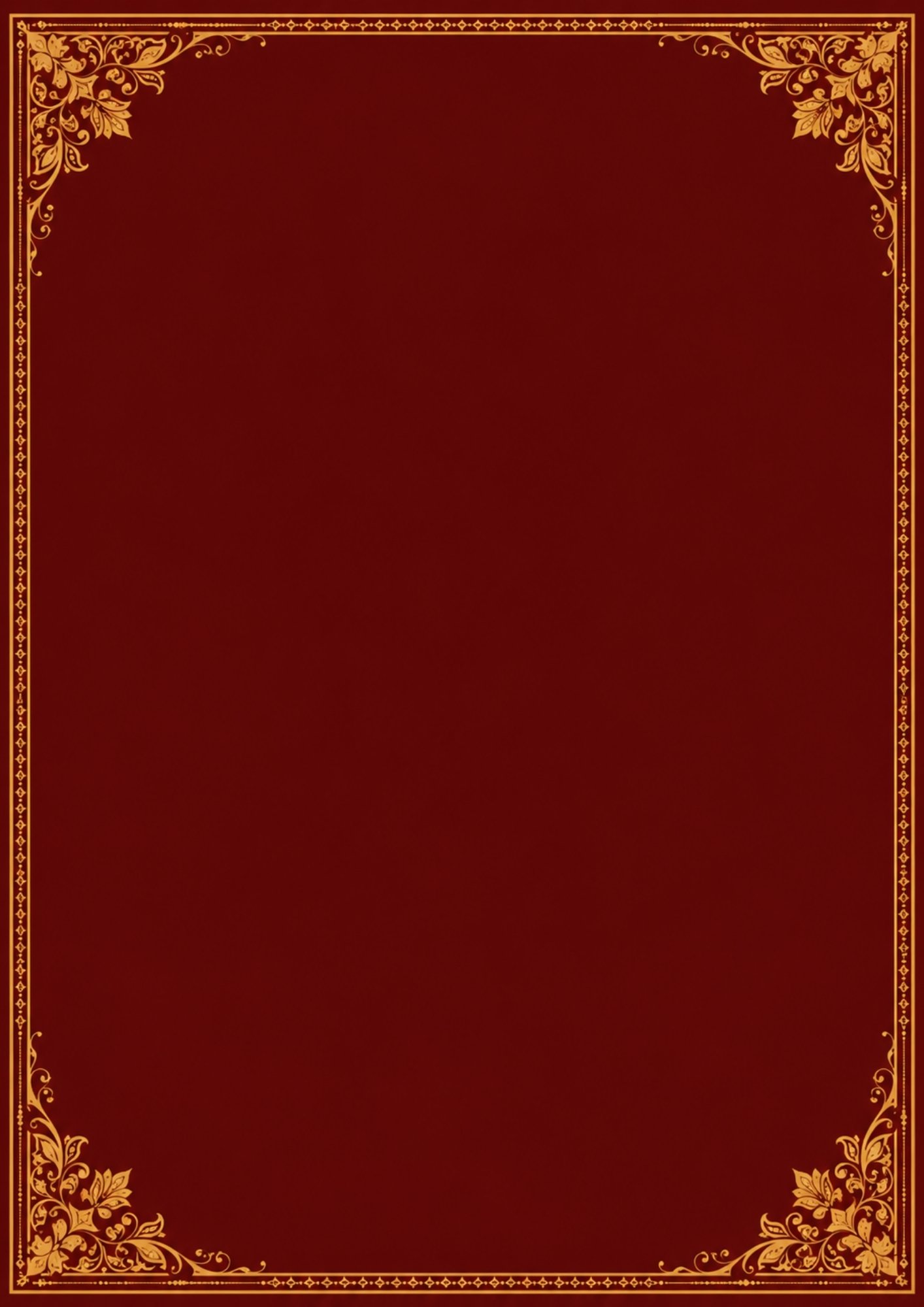 Royal Maroon Marathi marriage biodata template with gold text, suited for Hindu biodata with Gotra and Kundali fields