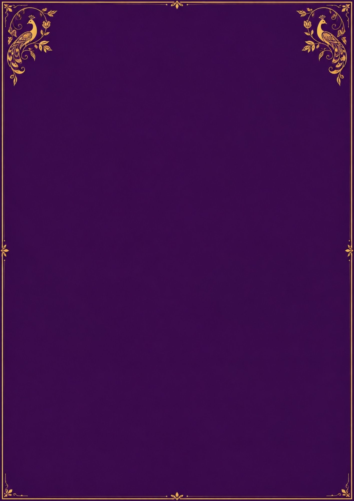 Peshwai Purple Marathi biodata template, a traditional Maharashtrian design suitable for all communities